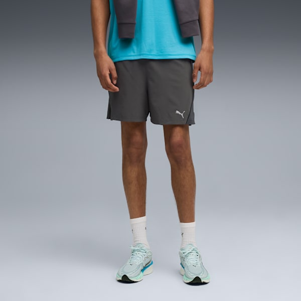 VELOCITY 5" Running Shorts Men, Dusky Gray-PUMA Black, extralarge